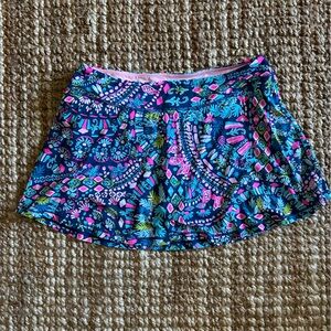 Lilly Pulitzer Luxletic Skirt / Skort Size Large